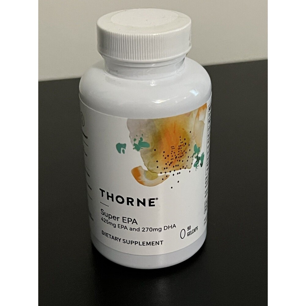 THORNE - Super EPA - Omega-3 Fish Oil Supplement with EPA & DHA ...Exp. 12/2026